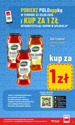 POLOmarket - gazetka promocyjna Kupuj taniej z aplikacją lub polokartą od środy 23.09 do wtorku 29.09 - strona 3