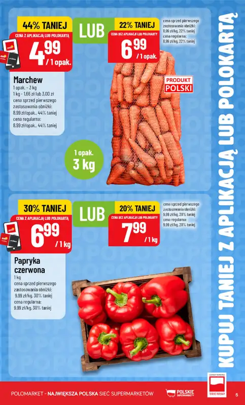 POLOmarket - gazetka promocyjna Kupuj taniej z aplikacją lub polokartą od środy 23.09 do wtorku 29.09 - strona 5