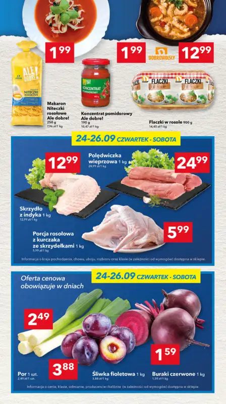 LEWIATAN - gazetka promocyjna Mamy TO w Lewiatanie – woj. lubelskie od czwartku 24.09 do środy 30.09 - strona 3