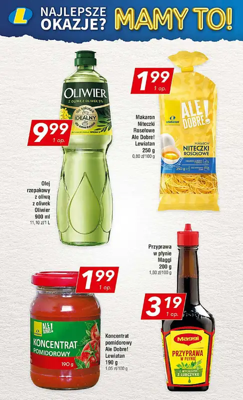 LEWIATAN - gazetka promocyjna Mamy TO w Lewiatanie – woj. małopolskie od czwartku 24.09 do środy 30.09 - strona 16
