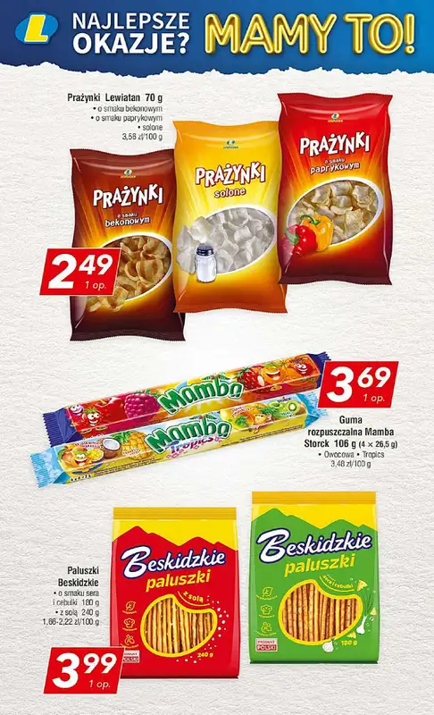 LEWIATAN - gazetka promocyjna Mamy TO w Lewiatanie – woj. małopolskie od czwartku 24.09 do środy 30.09 - strona 8