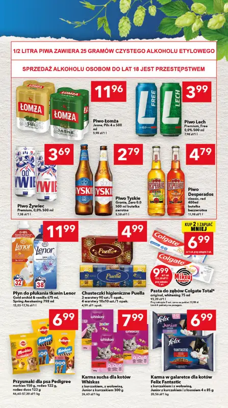 LEWIATAN - gazetka promocyjna Mamy TO w Lewiatanie – woj. opolskie od czwartku 24.09 do środy 30.09 - strona 7
