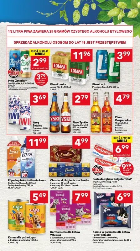 LEWIATAN - gazetka promocyjna Mamy TO w Lewiatanie – woj. podkarpackie od czwartku 24.09 do środy 30.09 - strona 7