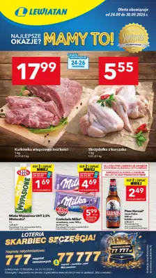 LEWIATAN - gazetka promocyjna Mamy TO w Lewiatanie – woj. podlaskie od czwartku 24.09 do środy 30.09