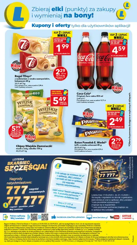 LEWIATAN - gazetka promocyjna Mamy TO w Lewiatanie – woj. podlaskie od czwartku 24.09 do środy 30.09 - strona 8