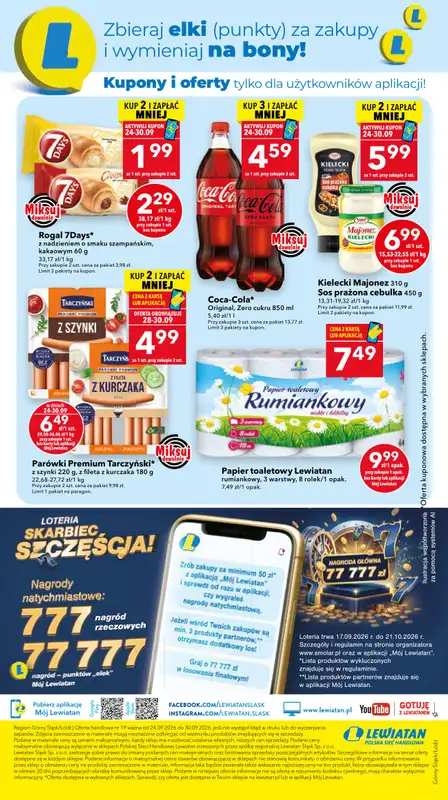 LEWIATAN - gazetka promocyjna Mamy TO w Lewiatanie – Śląsk i Łódź od czwartku 24.09 do środy 30.09 - strona 8