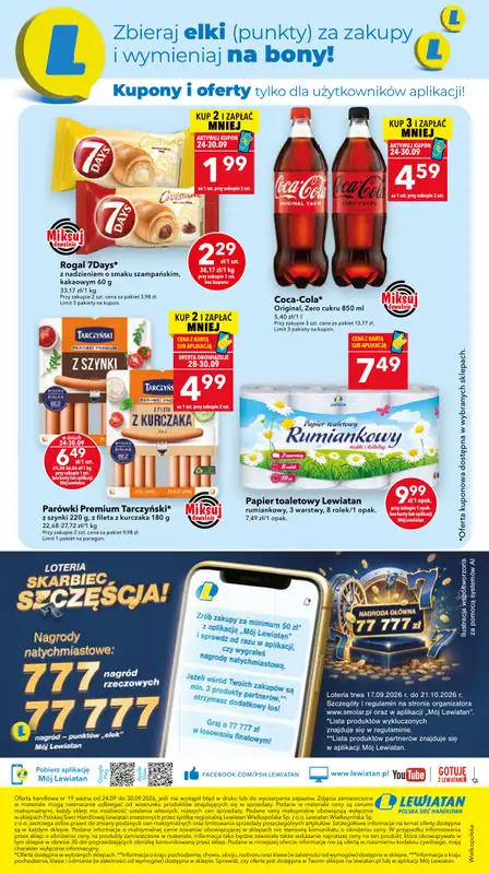 LEWIATAN - gazetka promocyjna Mamy TO w Lewiatanie – woj. wielkopolskie od czwartku 24.09 do środy 30.09 - strona 8