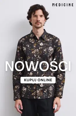 Medicine - gazetka promocyjna Nowości dla niego od środy 23.09 
