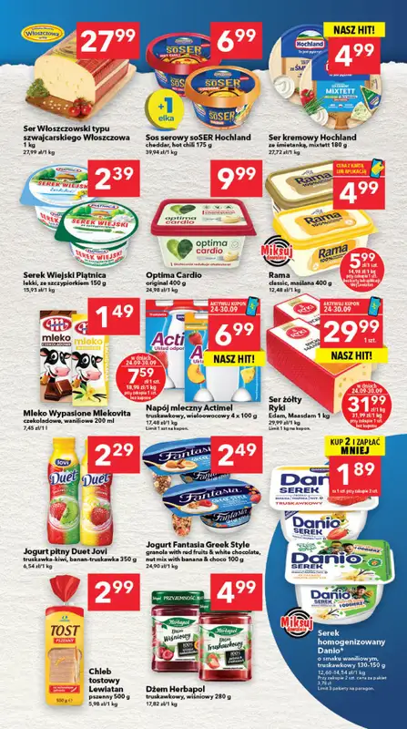 LEWIATAN - gazetka promocyjna Mamy TO w Lewiatanie – Zachód od czwartku 24.09 do środy 30.09 - strona 3
