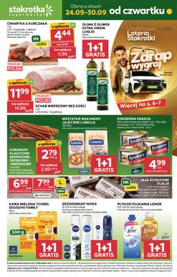 Stokrotka - gazetka promocyjna Gazetka Supermarket od czwartku 24.09 do środy 30.09
