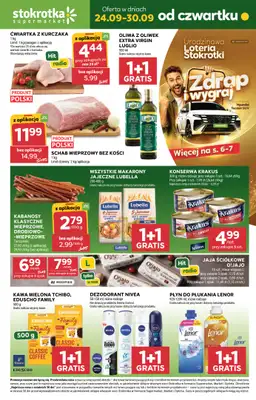 Stokrotka - gazetka promocyjna Gazetka Supermarket od czwartku 24.09 do środy 30.09