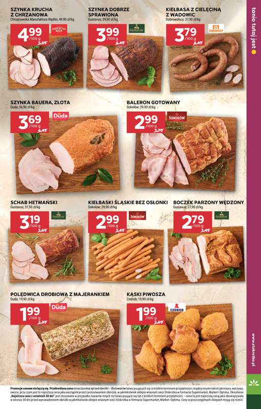 Stokrotka - gazetka promocyjna Gazetka Supermarket od czwartku 24.09 do środy 30.09 - strona 19