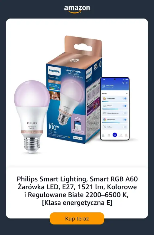 Amazon - gazetka promocyjna Inteligentne oświetlenie do domu od środy 23.09  - strona 4