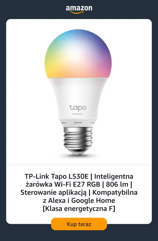 Amazon - gazetka promocyjna Inteligentne oświetlenie do domu od środy 23.09  - strona 2