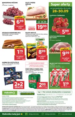Stokrotka - gazetka promocyjna Gazetka Market od czwartku 24.09 do środy 30.09 - strona 33