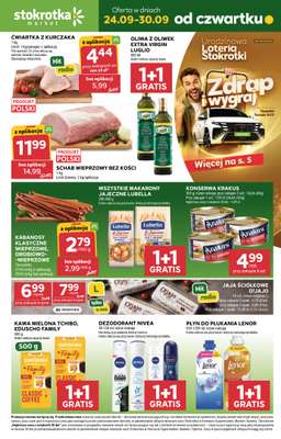 Stokrotka - gazetka promocyjna Gazetka Market od czwartku 24.09 do środy 30.09