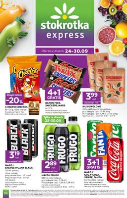 Stokrotka - gazetka promocyjna Gazetka Express od czwartku 24.09 do środy 30.09
