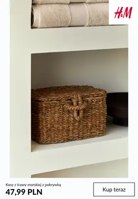H&M - gazetka promocyjna HOME: przechowywanie od środy 23.09  - strona 6