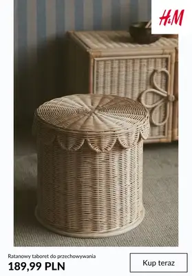 H&M - gazetka promocyjna HOME: przechowywanie od środy 23.09  - strona 10