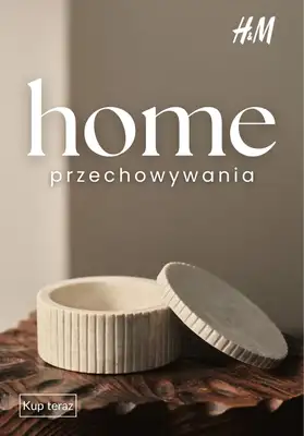 H&M - gazetka promocyjna HOME: przechowywanie od środy 23.09 