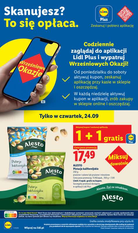 Lidl - gazetka promocyjna Oferta od czwartku od czwartku 24.09 do soboty 26.09 - strona 20