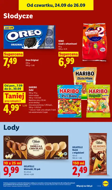 Lidl - gazetka promocyjna Oferta od czwartku od czwartku 24.09 do soboty 26.09 - strona 87