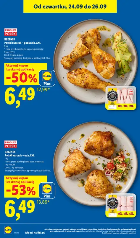 Lidl - gazetka promocyjna Oferta od czwartku od czwartku 24.09 do soboty 26.09 - strona 22