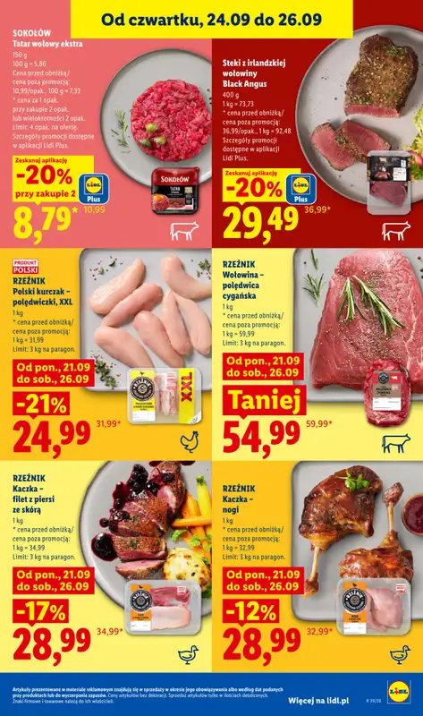 Lidl - gazetka promocyjna Oferta od czwartku od czwartku 24.09 do soboty 26.09 - strona 59
