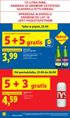 Lidl - gazetka promocyjna Oferta od czwartku od czwartku 24.09 do soboty 26.09 - strona 38