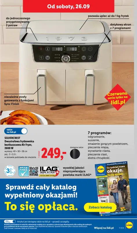 Lidl - gazetka promocyjna Oferta od czwartku od czwartku 24.09 do soboty 26.09 - strona 45