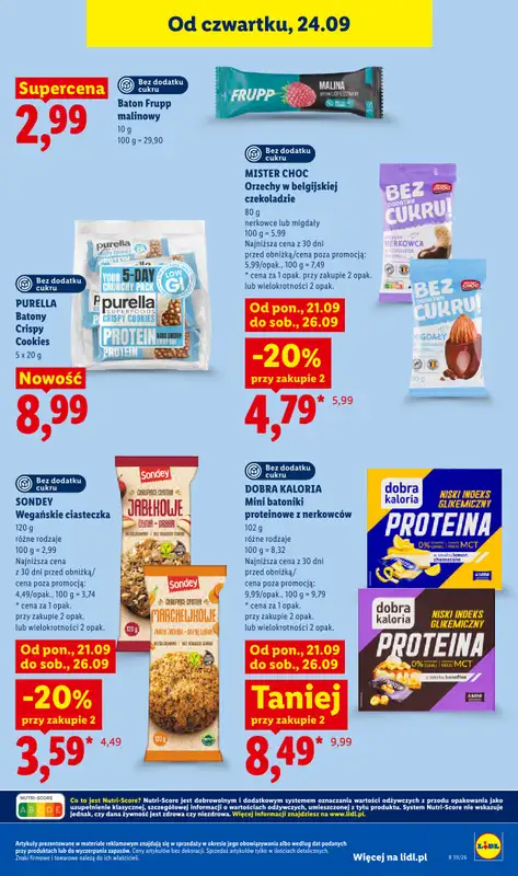 Lidl - gazetka promocyjna Oferta od czwartku od czwartku 24.09 do soboty 26.09 - strona 73