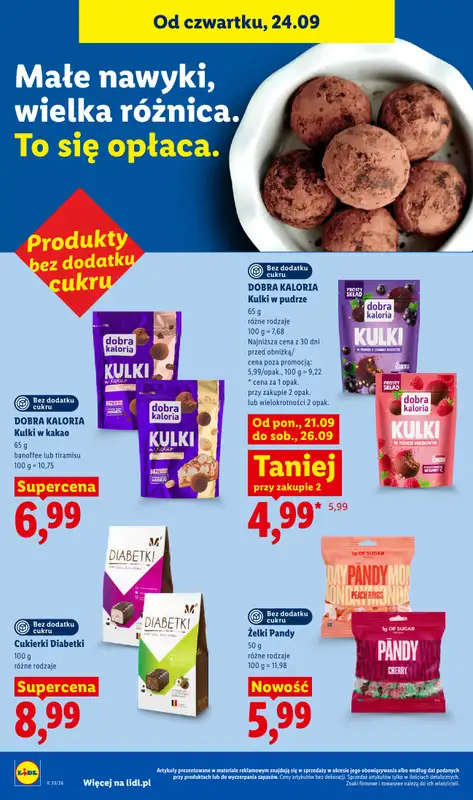 Lidl - gazetka promocyjna Oferta od czwartku od czwartku 24.09 do soboty 26.09 - strona 70