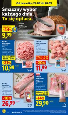 Lidl - gazetka promocyjna Oferta od czwartku od czwartku 24.09 do soboty 26.09 - strona 60