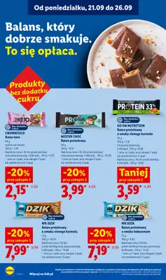 Lidl - gazetka promocyjna Oferta od czwartku od czwartku 24.09 do soboty 26.09 - strona 72