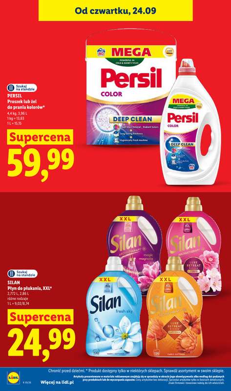 Lidl - gazetka promocyjna Oferta od czwartku od czwartku 24.09 do soboty 26.09 - strona 40