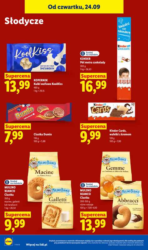 Lidl - gazetka promocyjna Oferta od czwartku od czwartku 24.09 do soboty 26.09 - strona 84