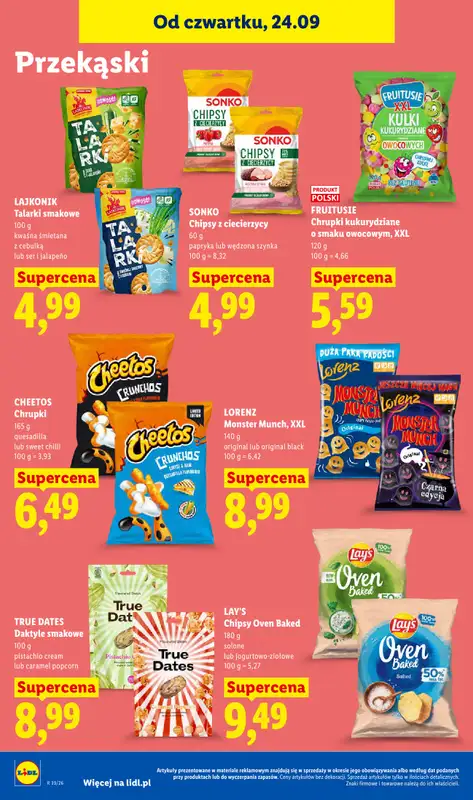 Lidl - gazetka promocyjna Oferta od czwartku od czwartku 24.09 do soboty 26.09 - strona 90