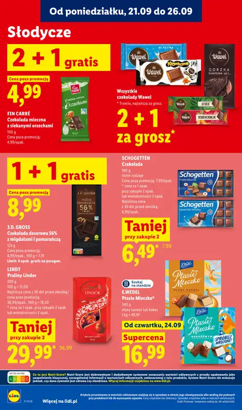 Lidl - gazetka promocyjna Oferta od czwartku od czwartku 24.09 do soboty 26.09 - strona 86