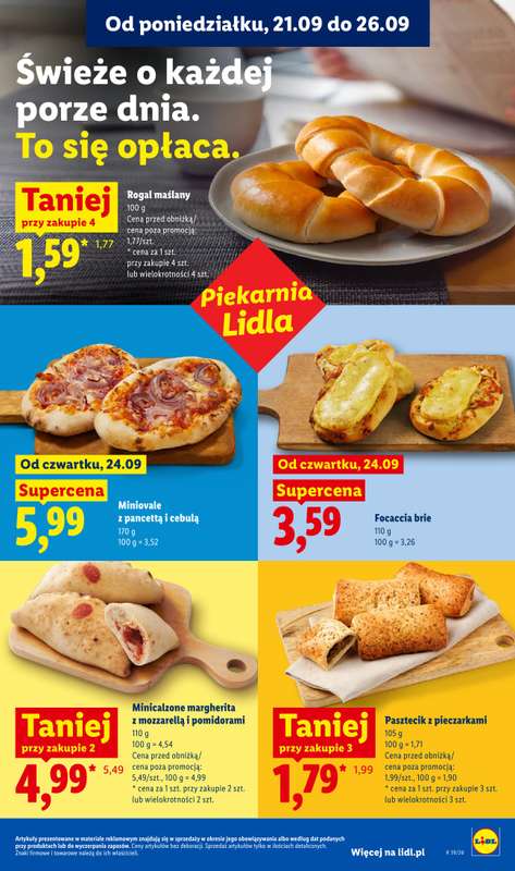 Lidl - gazetka promocyjna Oferta od czwartku od czwartku 24.09 do soboty 26.09 - strona 55