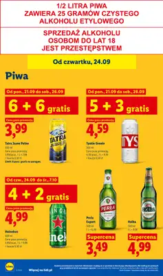 Lidl - gazetka promocyjna Oferta od czwartku od czwartku 24.09 do soboty 26.09 - strona 80