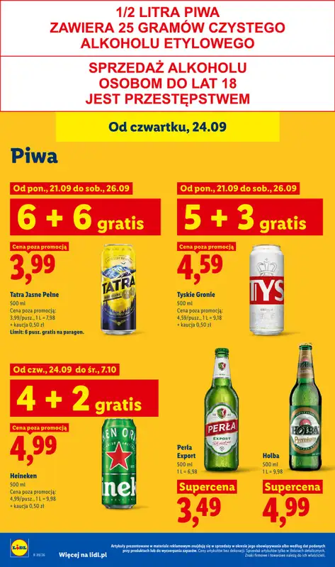 Lidl - gazetka promocyjna Oferta od czwartku od czwartku 24.09 do soboty 26.09 - strona 80