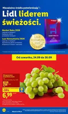 Lidl - gazetka promocyjna Oferta od czwartku od czwartku 24.09 do soboty 26.09 - strona 46