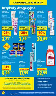 Lidl - gazetka promocyjna Oferta od czwartku od czwartku 24.09 do soboty 26.09 - strona 98
