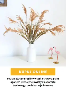 AliExpress - gazetka promocyjna Sztuczne kwiaty od środy 23.09  - strona 10