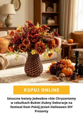 AliExpress - gazetka promocyjna Sztuczne kwiaty od środy 23.09  - strona 4