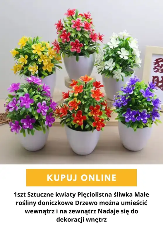AliExpress - gazetka promocyjna Sztuczne kwiaty od środy 23.09  - strona 7