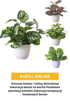 AliExpress - gazetka promocyjna Sztuczne kwiaty od środy 23.09  - strona 2