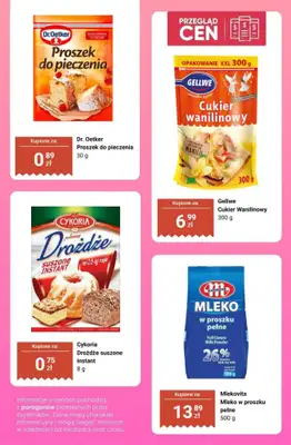 Dino - gazetka promocyjna Produkty do wypieków - przegląd cen od czwartku 24.09 do wtorku 29.09 - strona 10