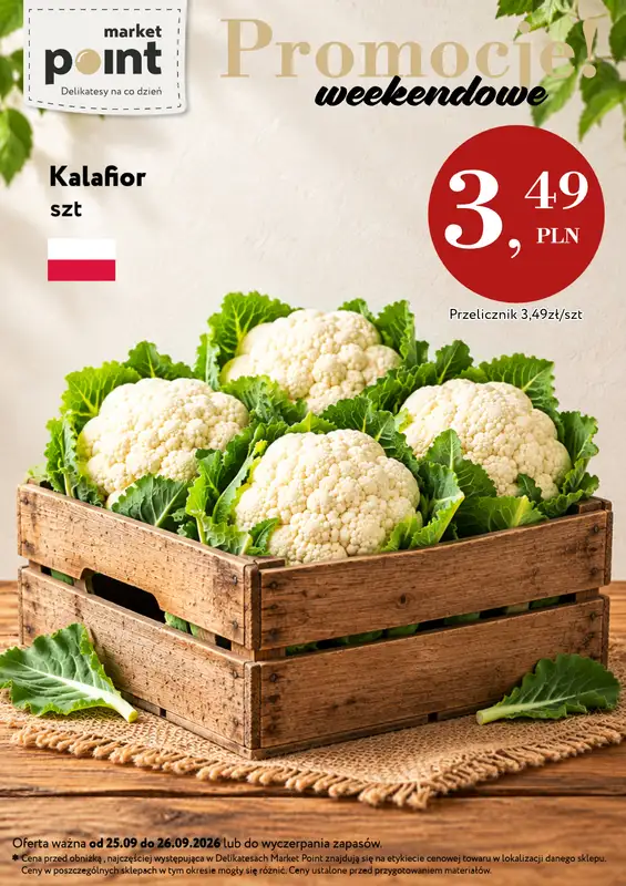 Market Point - gazetka promocyjna Ulotka weekendowa od czwartku 24.09 do soboty 26.09 - strona 6
