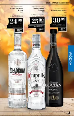POLOmarket - gazetka promocyjna Katalog alkoholi  do środy 07.10 - strona 19